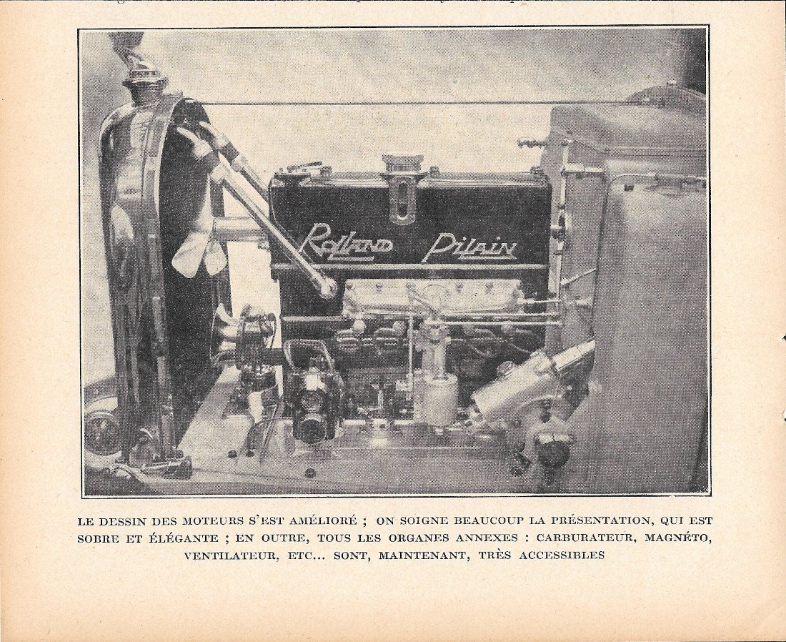 Le dessin des moterurs s'est amélioré, la presentation est sobre …