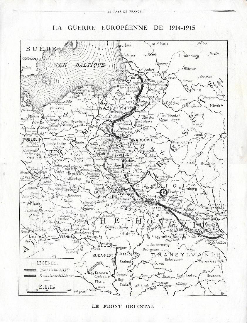 Le Front Oriental / Le Béguin de Marianne. Stampa 1915