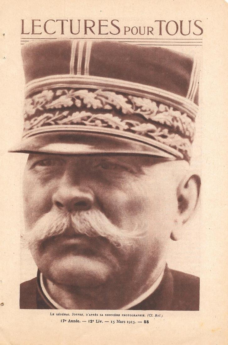 Le general Joffre. 1915