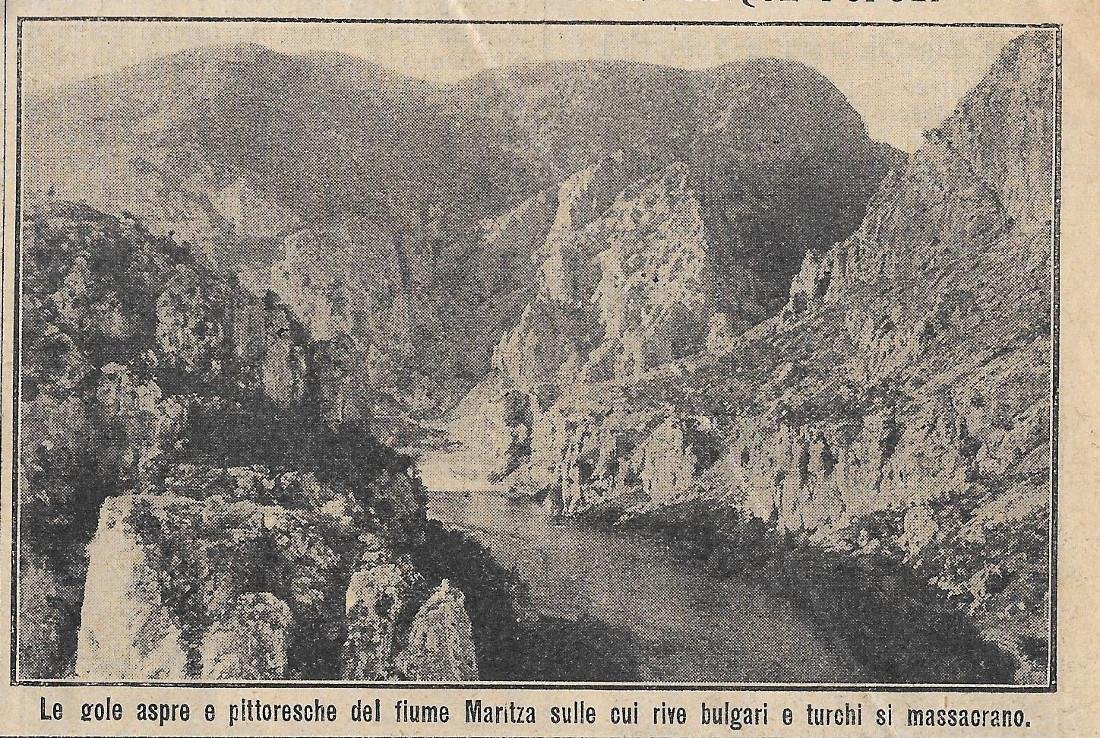 Le gole del fiume Maritza sulle cui rive bulgari e …