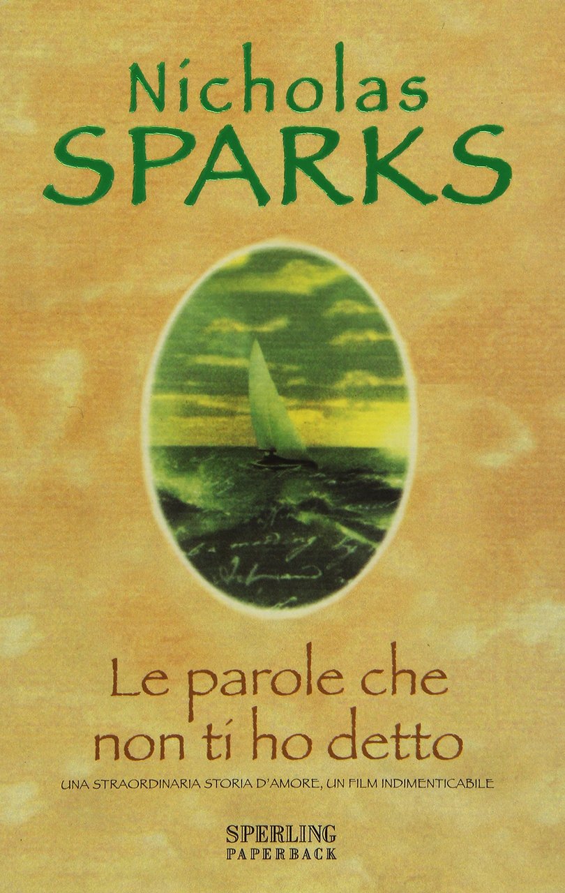 Le parole che non ti ho detto - Nicholas Sparks