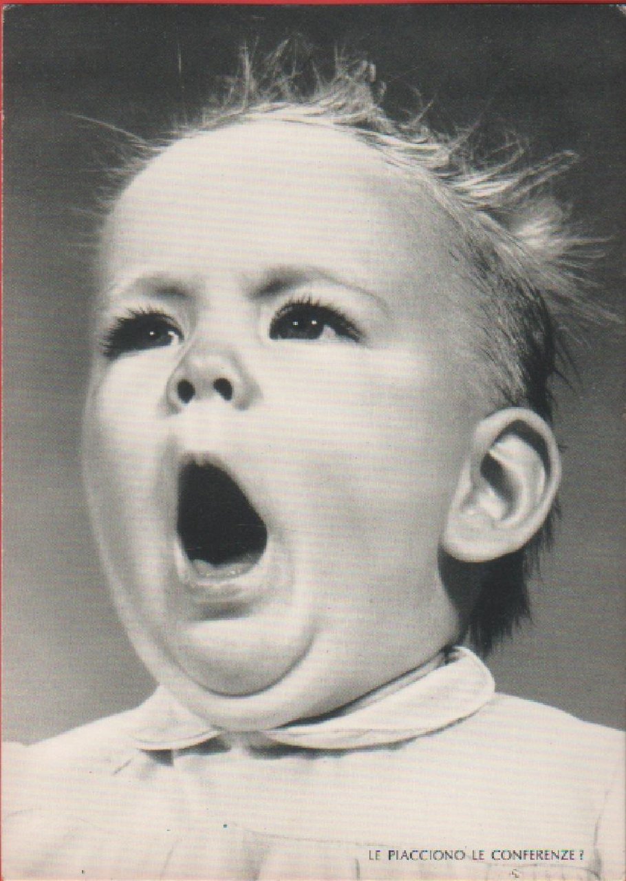 Le piacciono le conferenze ?