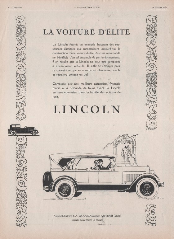 Le pianola Duo-Art electrique. The Aeolian Co./ Lincoln la voiture …