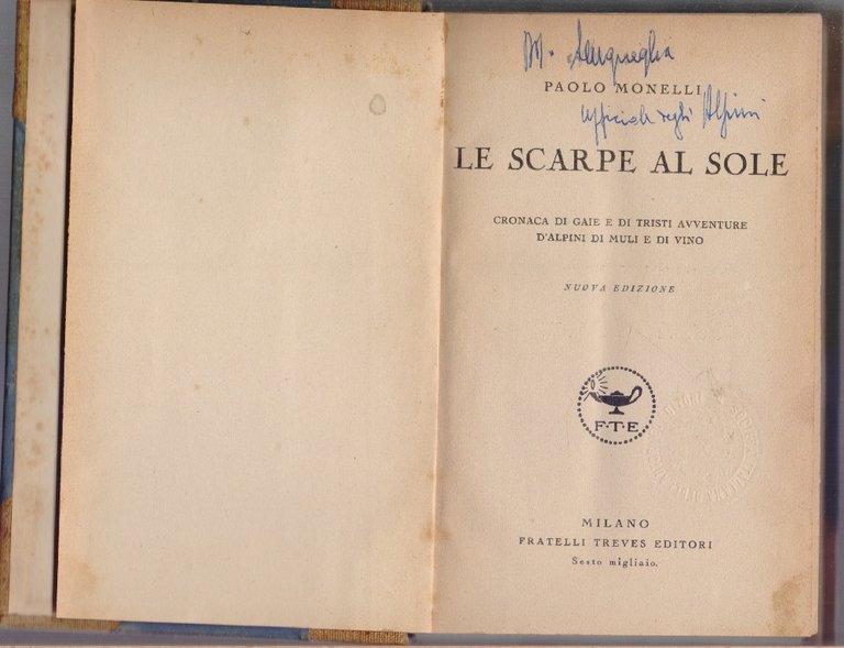 Le scarpe al sole - Paolo Monelli