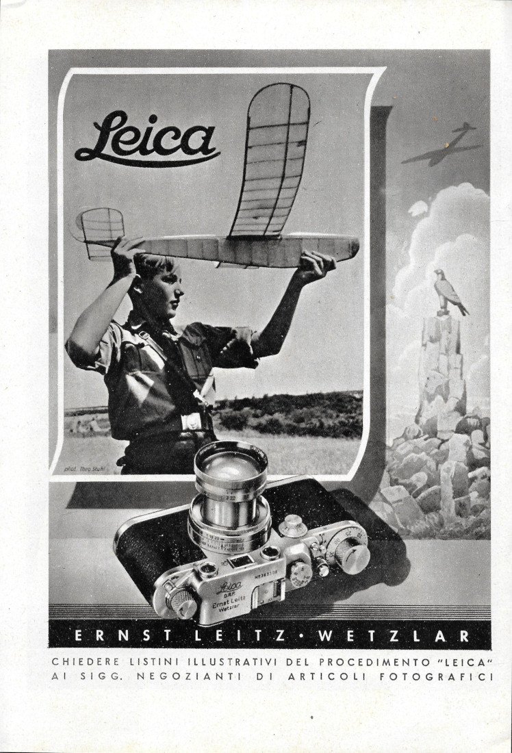 Leica / Lenti Salmoiraghi - Advertising 1941