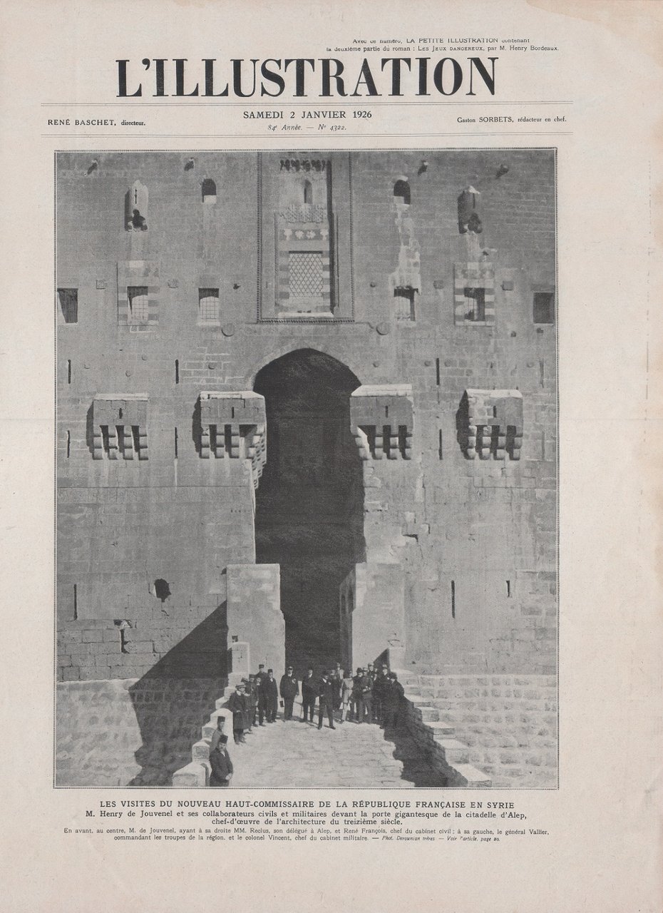 Les visites deu nouveau haut-commissaire francaise en Syrie. Immagine 1926