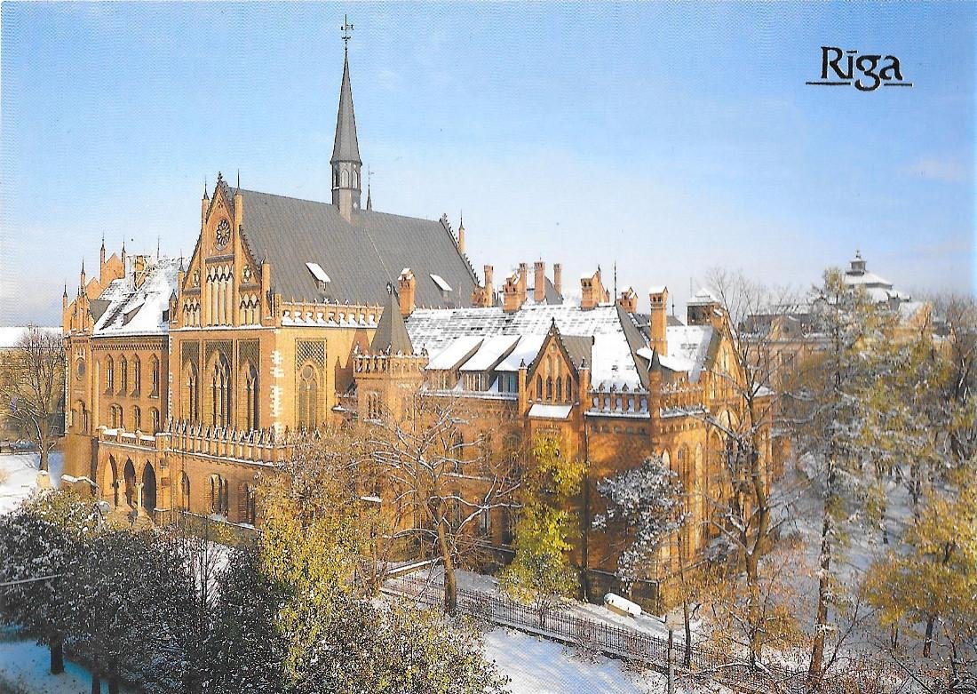 Lettonia. Riga. Latvian Academy of Fine Art. Non viaggiata, stampa …