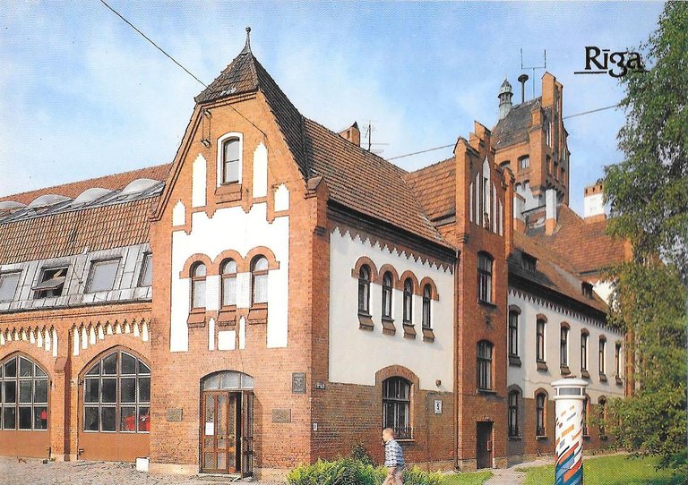 Lettonia. Riga. Museum of Fire Fighting of the Latvian. Non viaggiata, stampa 1989