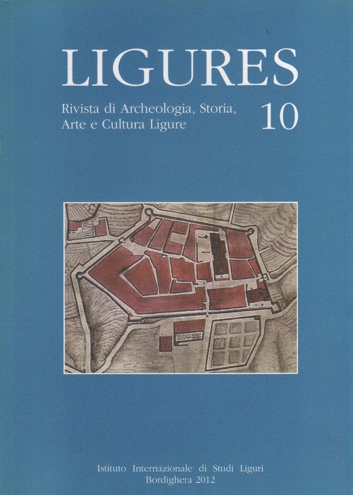 Ligures. Rivista di Archeologia, Storia, Arte e Cultura Ligure. n. …
