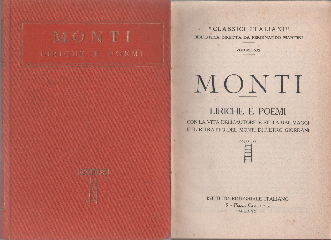 Liriche e poemi - Vincenzo Monti