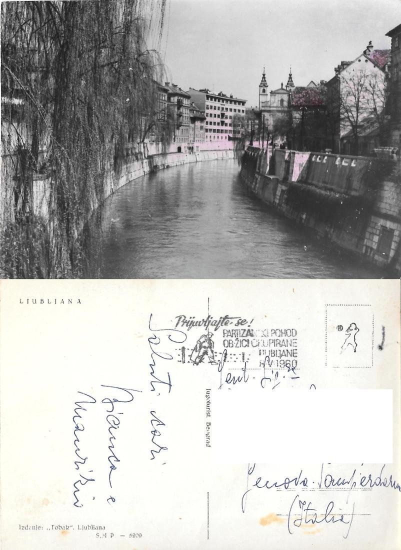 Liubliana. Viaggiata 1960 | Immagine principale