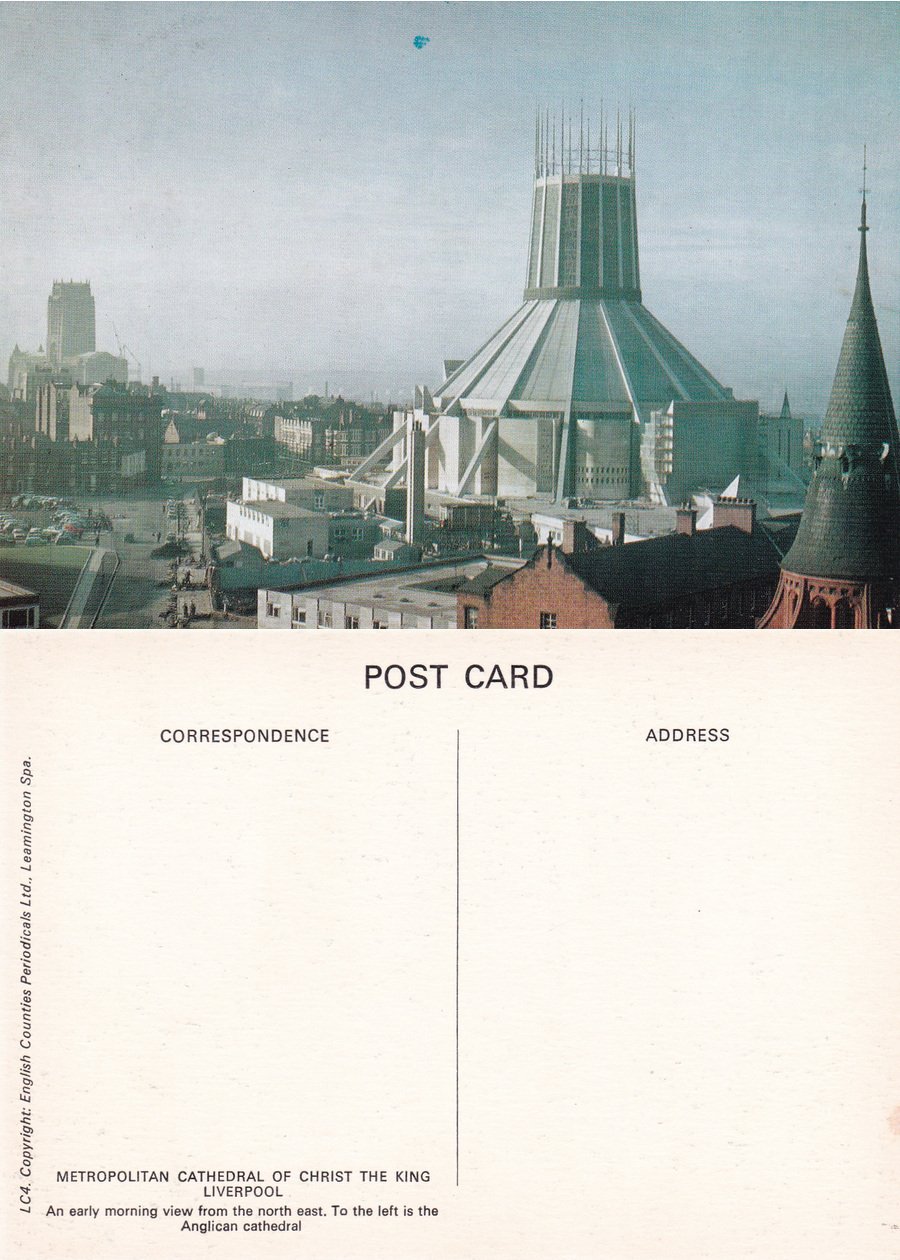 Liverpool. Metropolitan Cathedral of Christ the King. Non viaggiata | Immagine principale