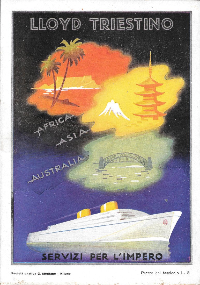 Lloyd Triestino, servizi per l'Impero / Olivetti Studio 42 - …