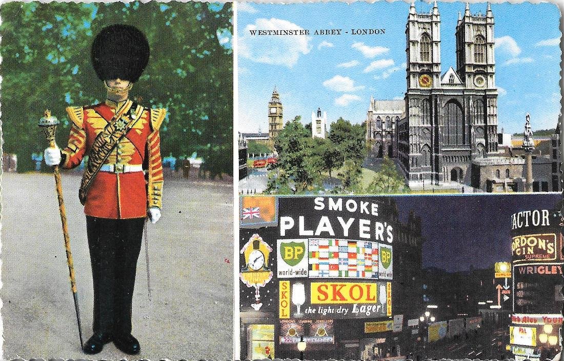 London. Non viaggiata