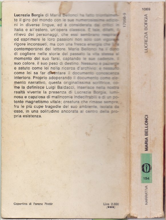 Lucrezia Borgia - Maria Bellonci