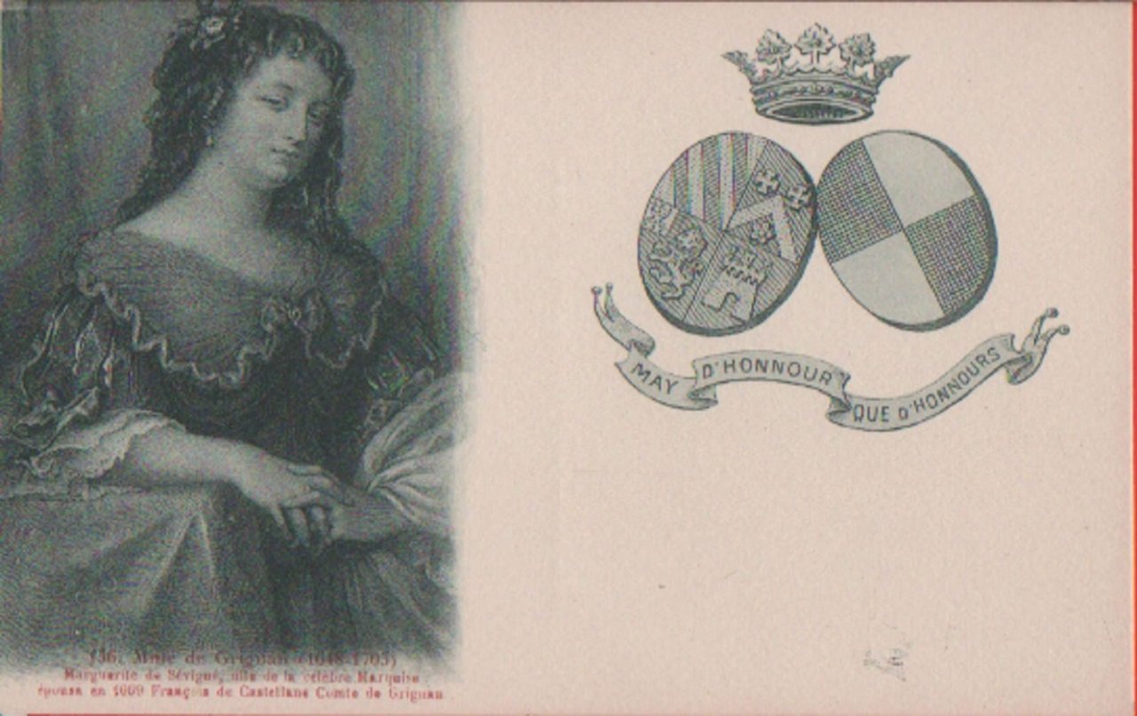 M.me de Grignan. Non viaggiata