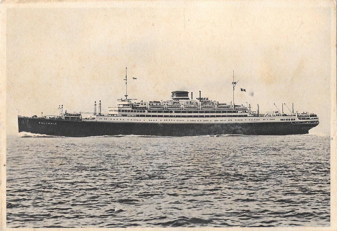M/n Vulcania. Italia di navigazione. Non viaggiata