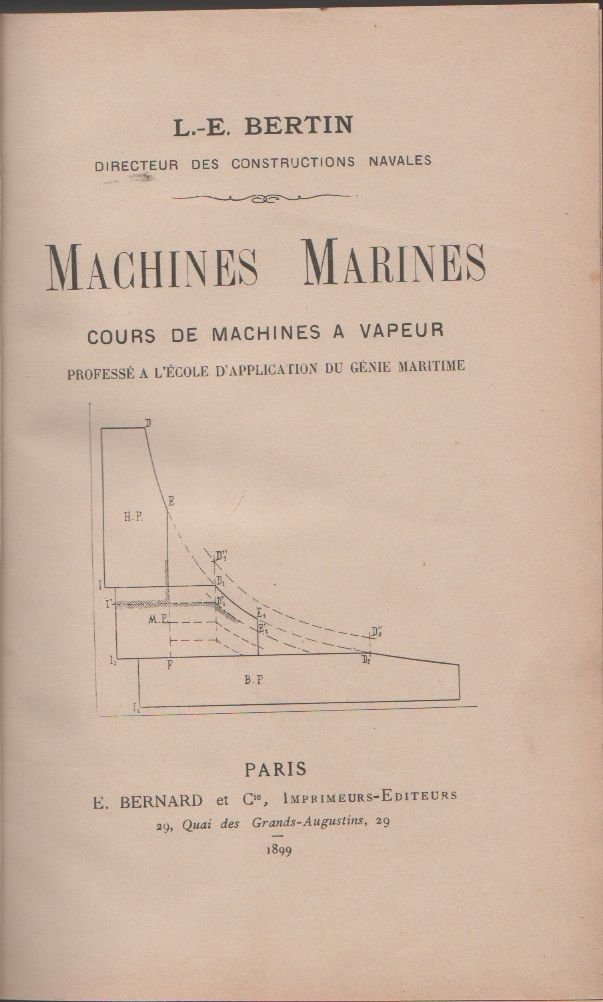 Machines Marines. Cours de machines à vapeur ... - L.-E. …
