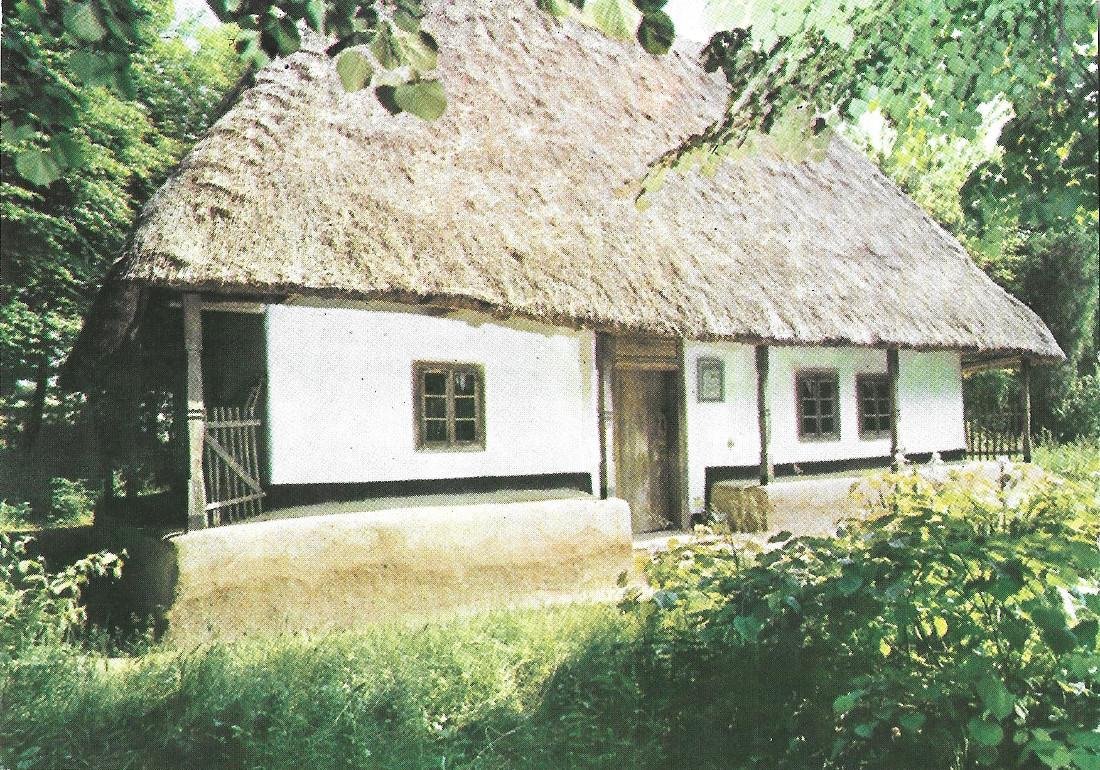 Maison du village Dumbraveni. District de Suceava (Romania). Non viaggiata