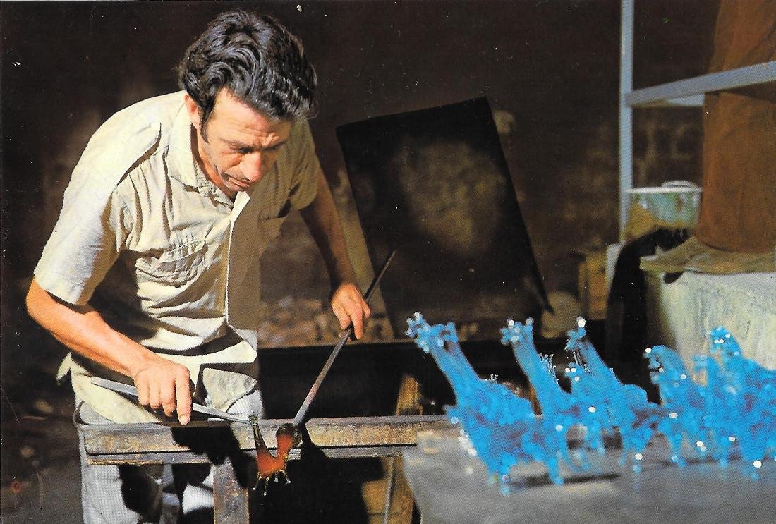 Mallorca. Artifoc. .Moldeado de vidrio. Non viaggiata | Immagine principale