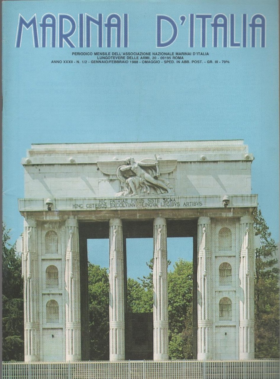 Marinai d'Italia. n. 1/2 gennaio/febbraio 1988