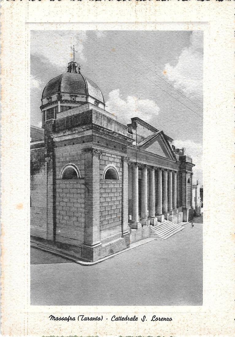 Massafra (TA). Cattedrale di S. Lorenzo. Non viaggiata