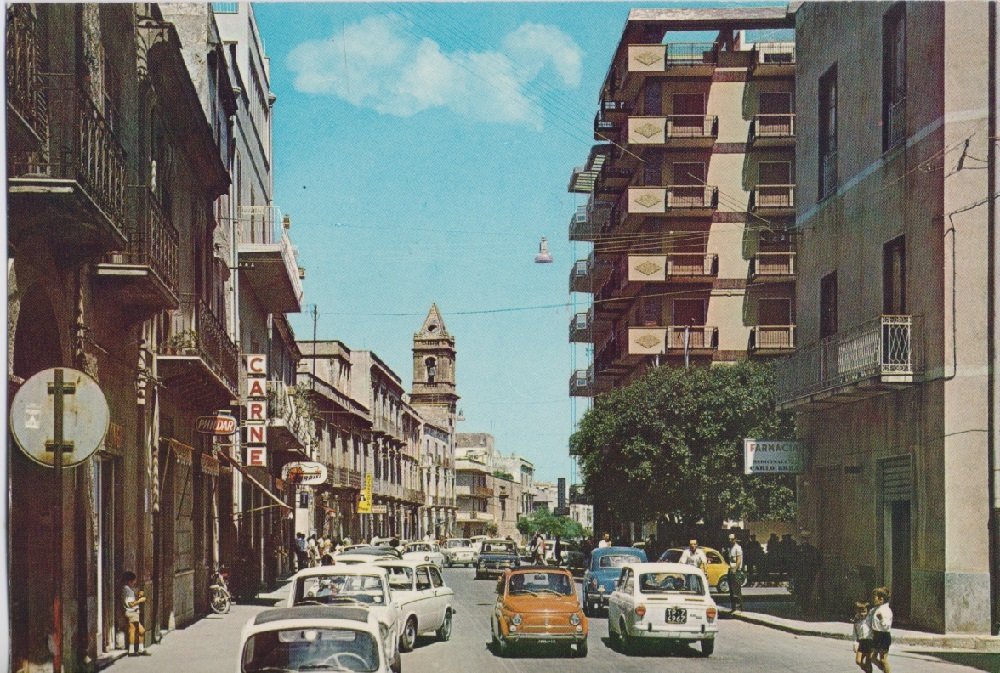 Mazara del Vallo (TP). Corso Vittorio Emanuele. Non viaggiata