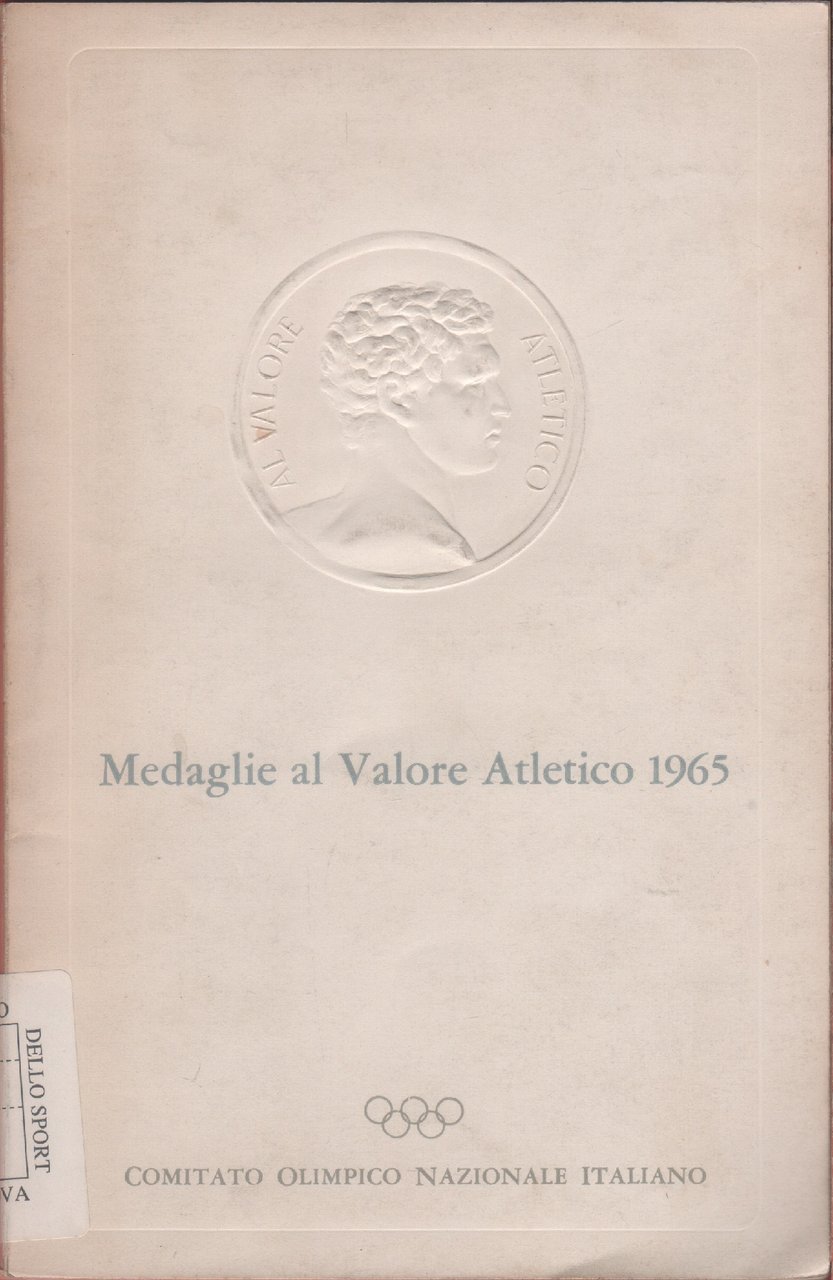 Medaglie al Valore Atletico 1965