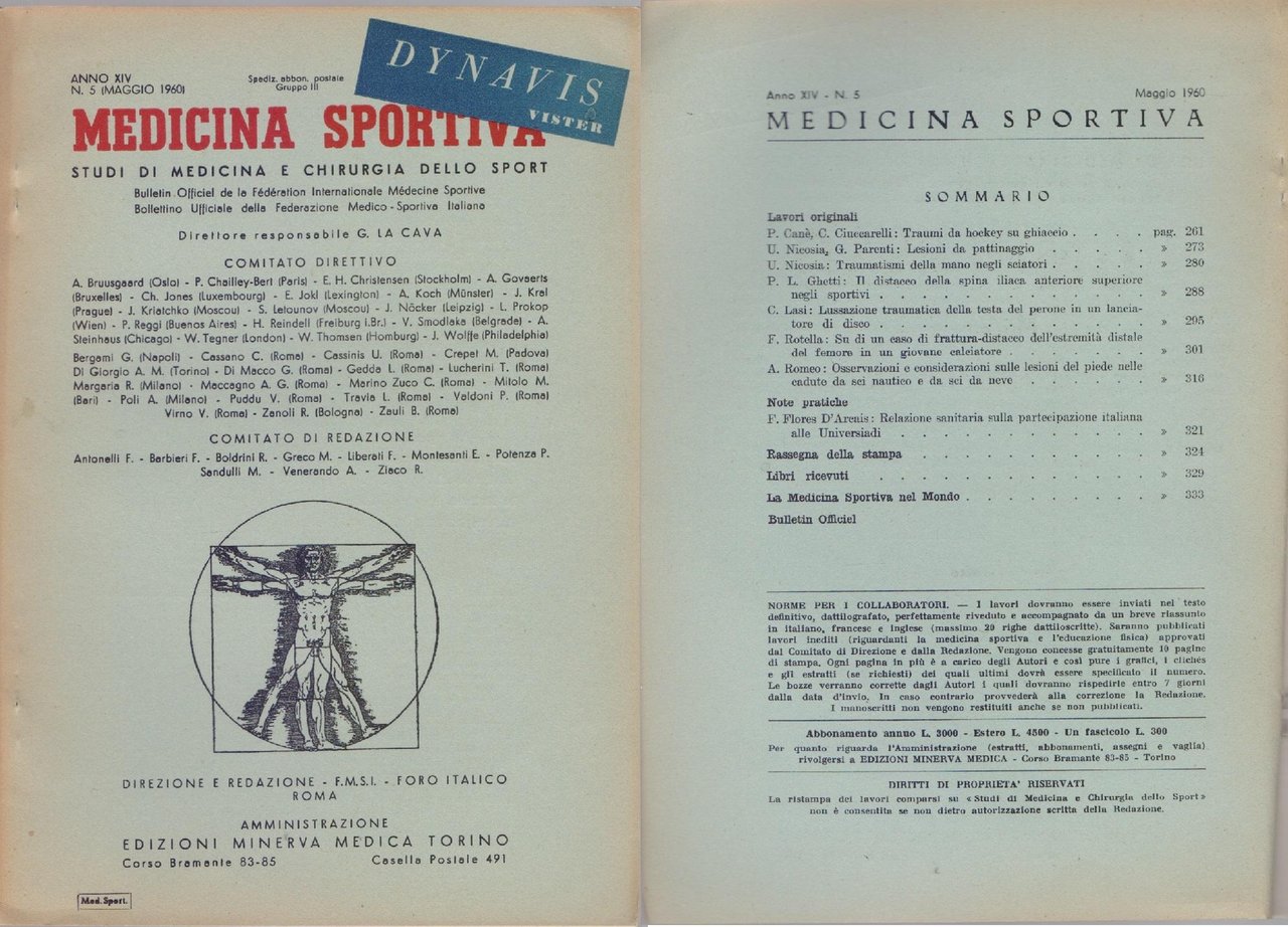 Medicina Sportiva Studi di Medicina e Chirurgia dello Sport Anno …