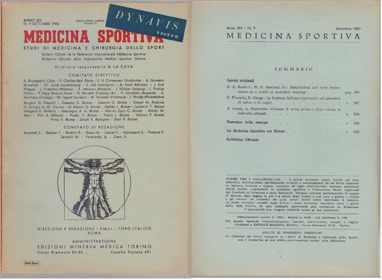 Medicina Sportiva Studi di Medicina e Chirurgia dello Sport Anno …
