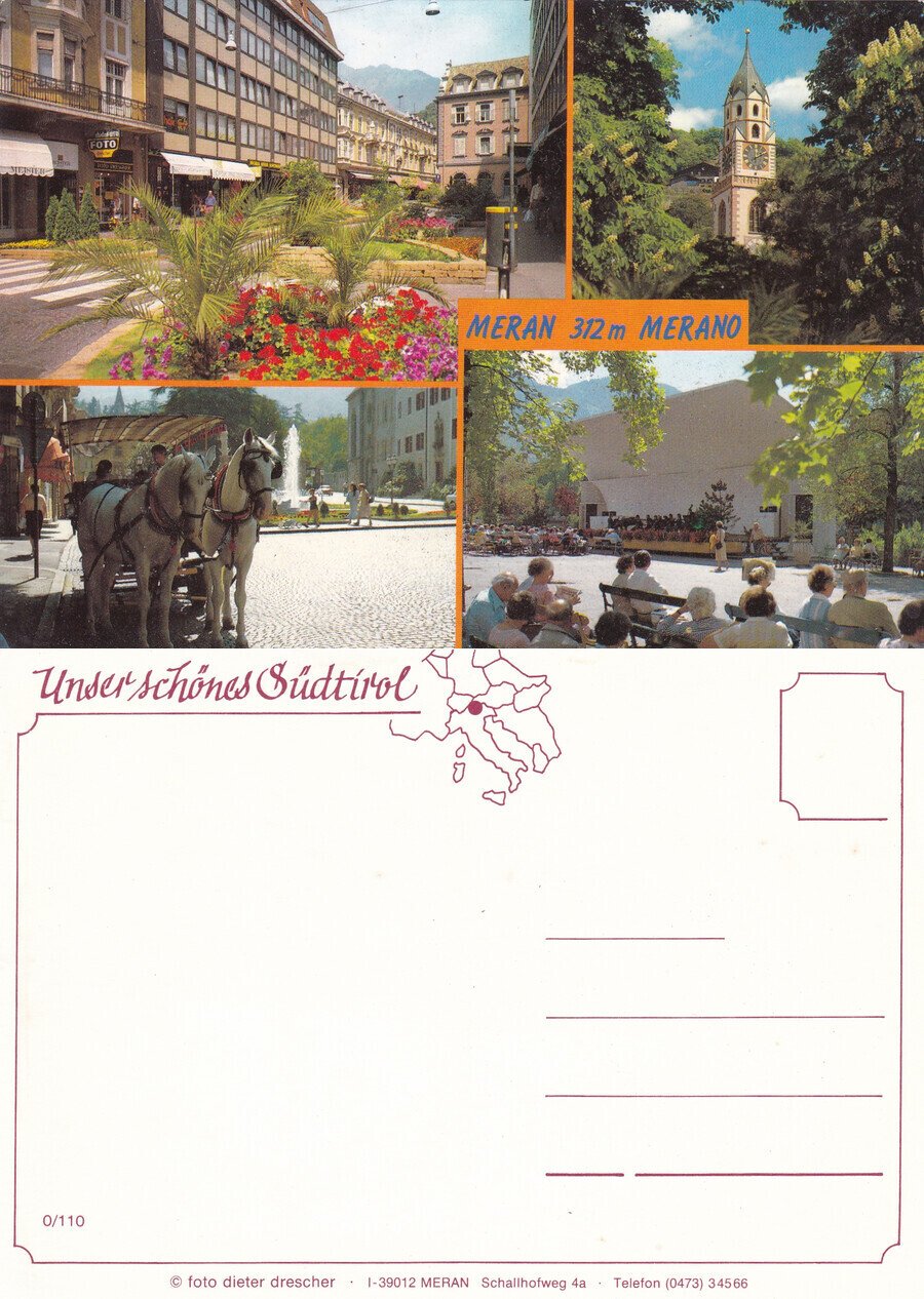 Merano. Vedute. Non viaggiata