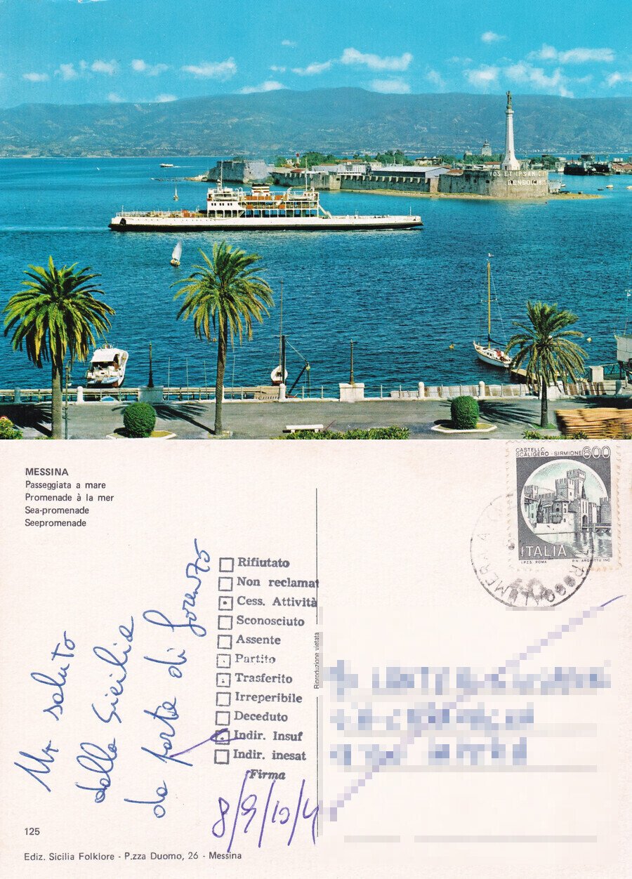 Messina. Passeggiata a mare- Viaggiata