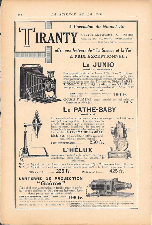 Mestre &amp; Blatgé Paris / Tiranty Paris - Immagine 1924