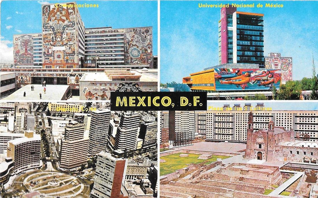 Mexico, D.F. Non viaggiata