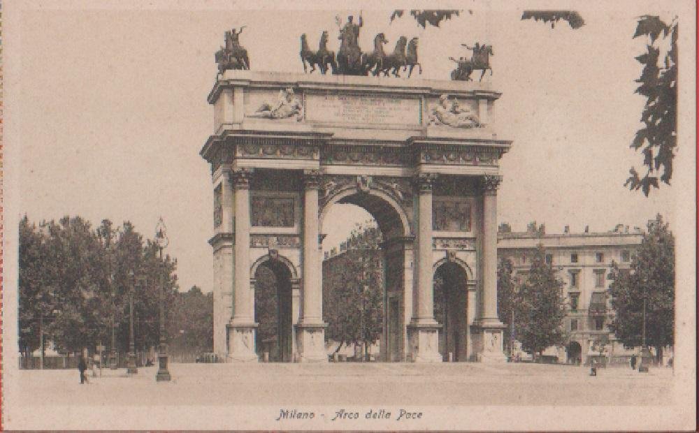 Milano. Arco della Pace. Non viaggiata