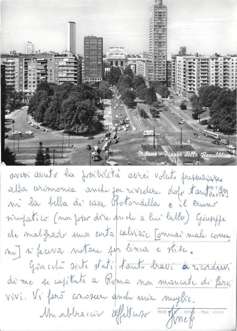 Milano. Piazza della Repubblica.