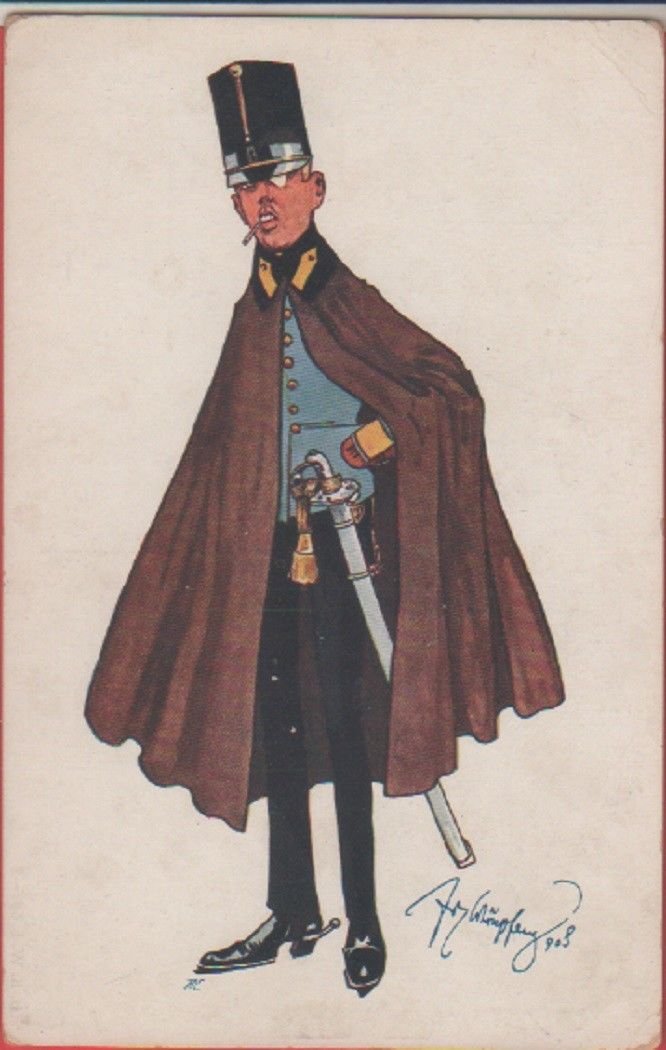 Militaria, Austria primi '900. Non viaggiata