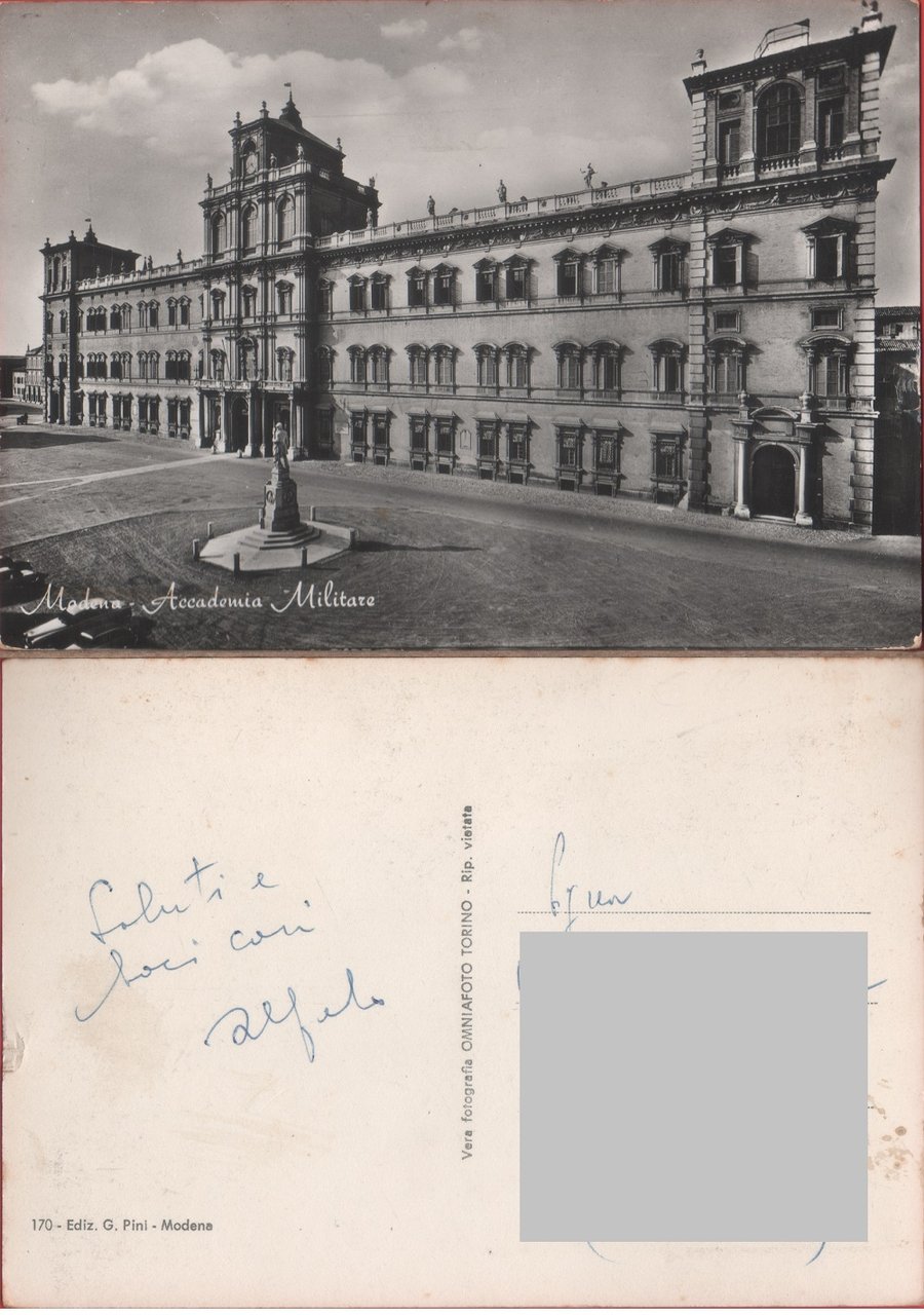 Modena. Accademia Militare. Non viaggiata