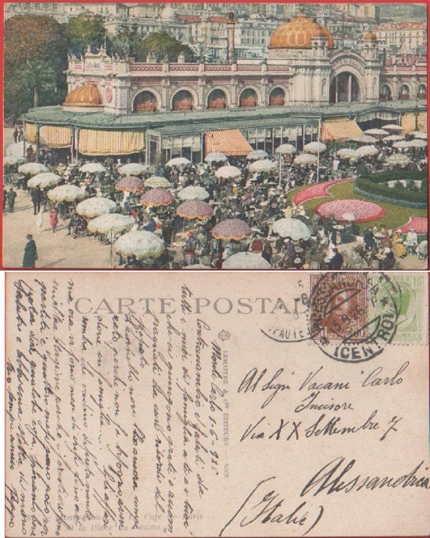 Monte Carlo. Le Cafe de Paris e la Place du …