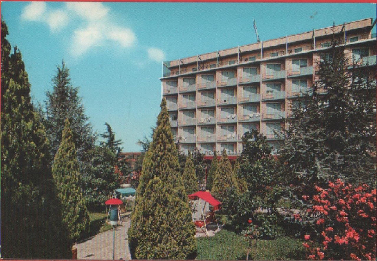 Montegrotto Terme (PD). Hotel Terme Sollievo. Esterno. Non viaggiata