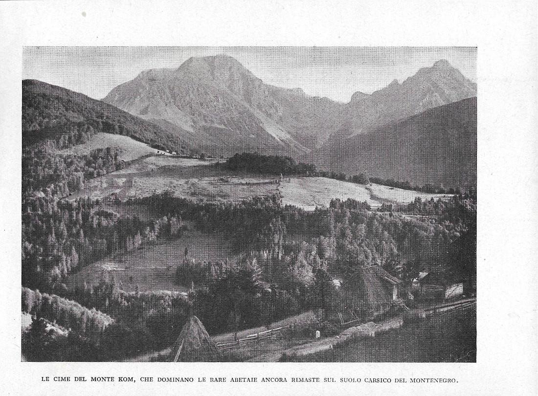 Montenegro. Le cime del monte Kom / Un angolo suggestivo …