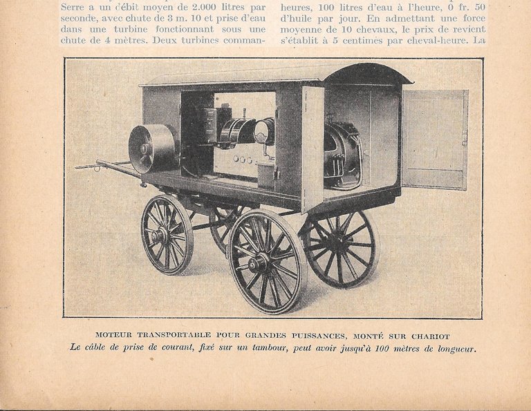 Moteur transportable a courant triphase/ pour grandes puissance - Immagine …