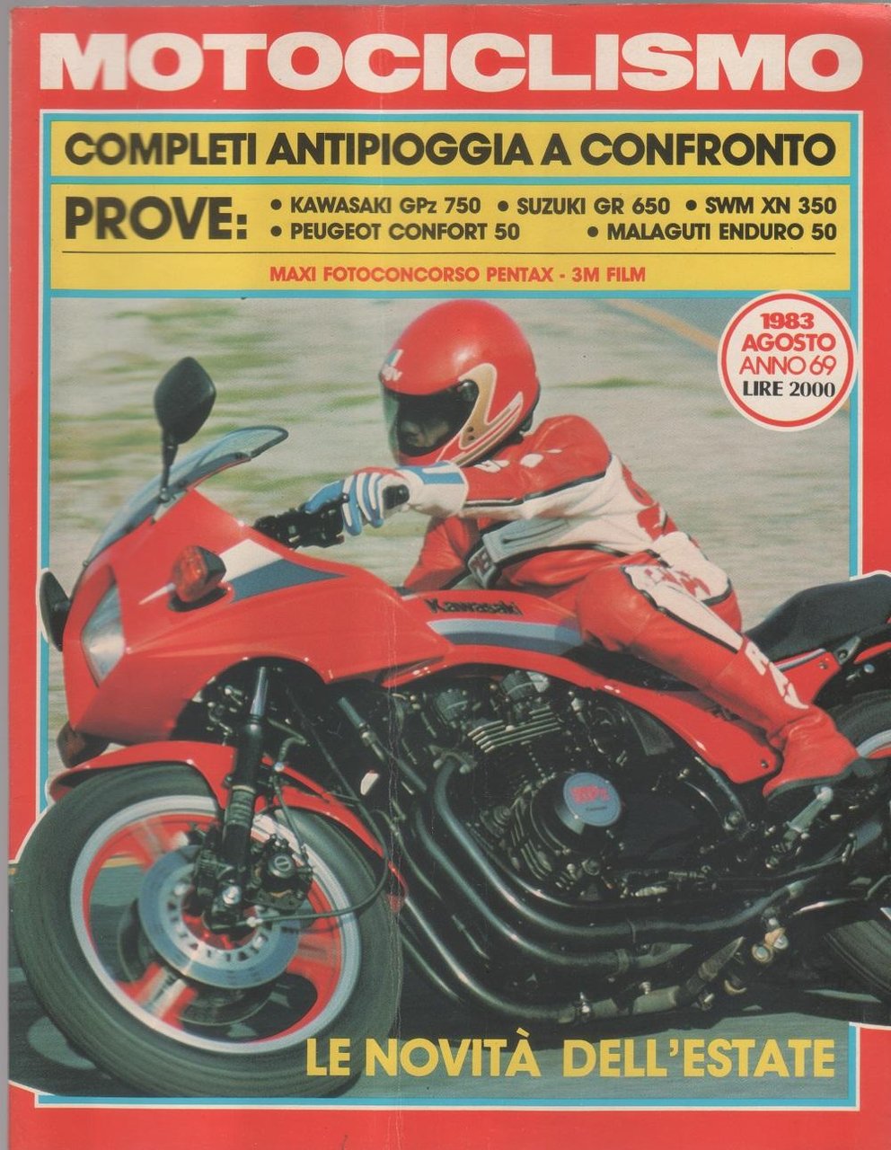 Motociclismo. 1983. Agosto | Immagine principale