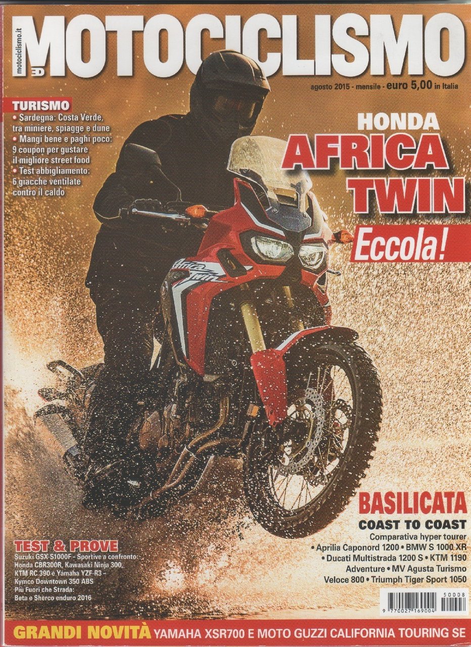 Motociclismo. Rivista, n. 8, agosto 2015