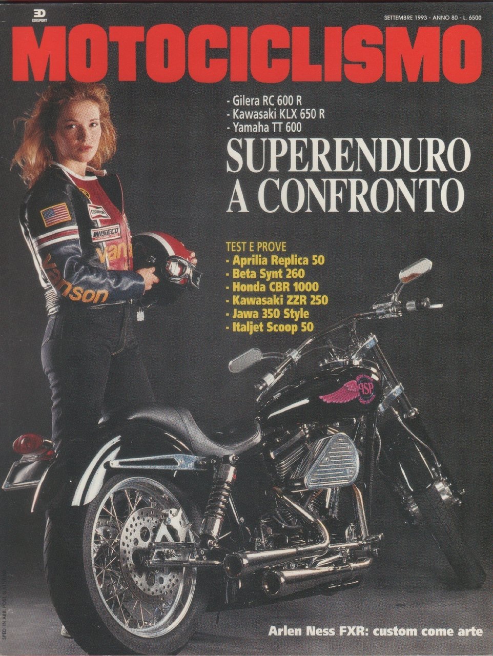 Motociclismo. Settembre 1993. Superenduro a confronto | Immagine principale