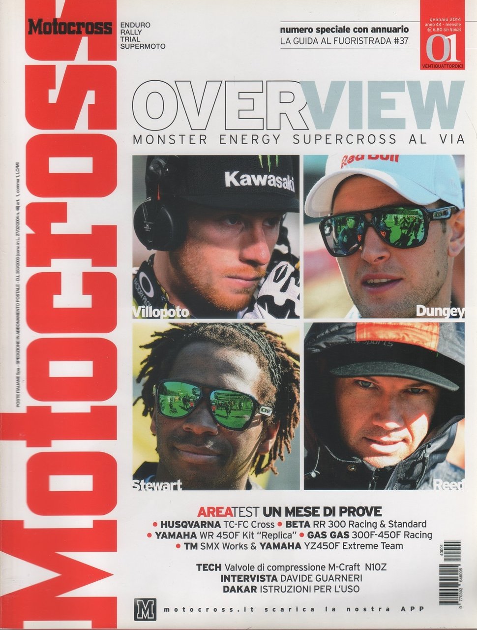 Motocross. Rivista, n. 1, gennaio 2014