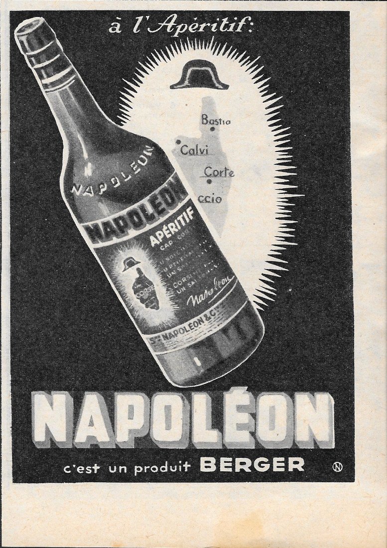 Napoléon l'Apéritif - Advertising 1955