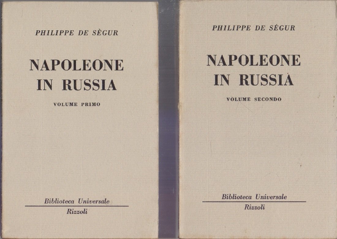 Napoleone in Russia 2 vol. ( 135-140 B.U.R.) - Philippe …