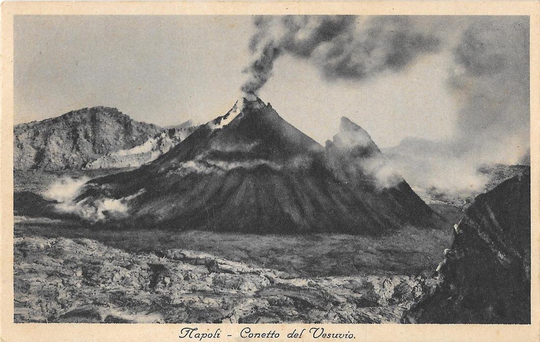 Napoli. Conetto del Vesuvio. Non viaggiata. Originale