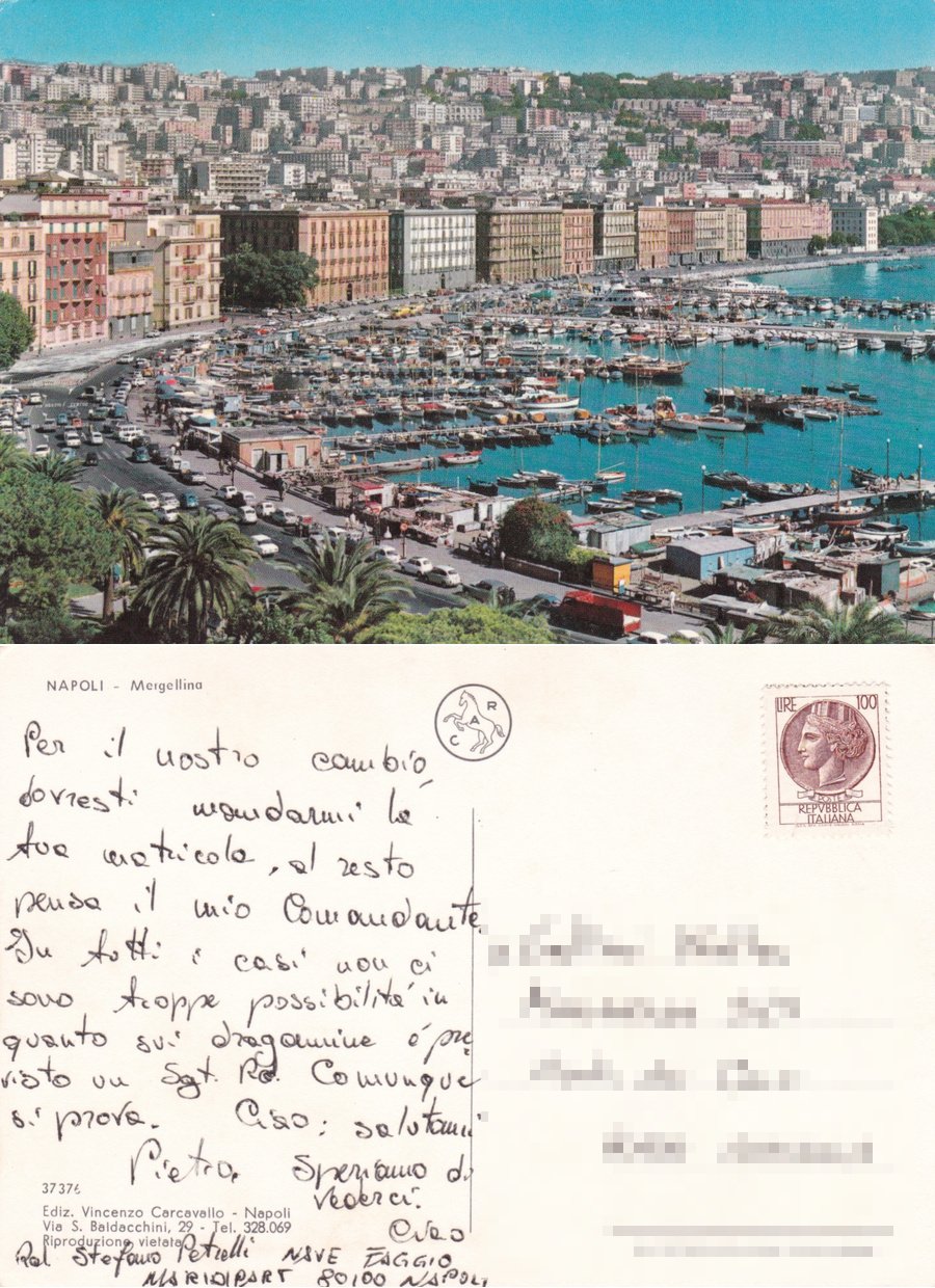 Napoli. Mergellina. Viaggiata | Immagine principale